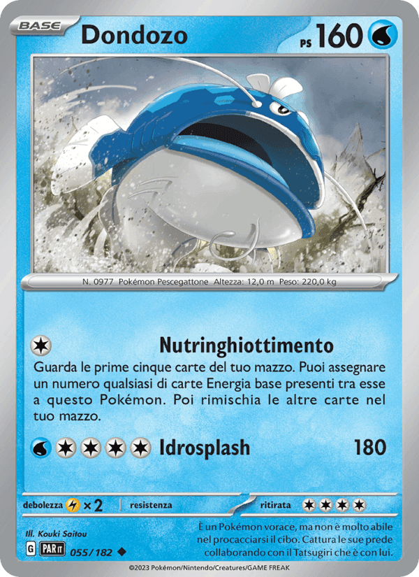 Dondozo, carta 055 di Paradosso Temporale