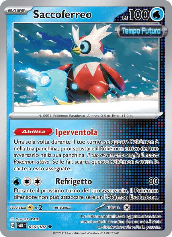 Saccoferreo, carta 056 de Paradosso Temporale