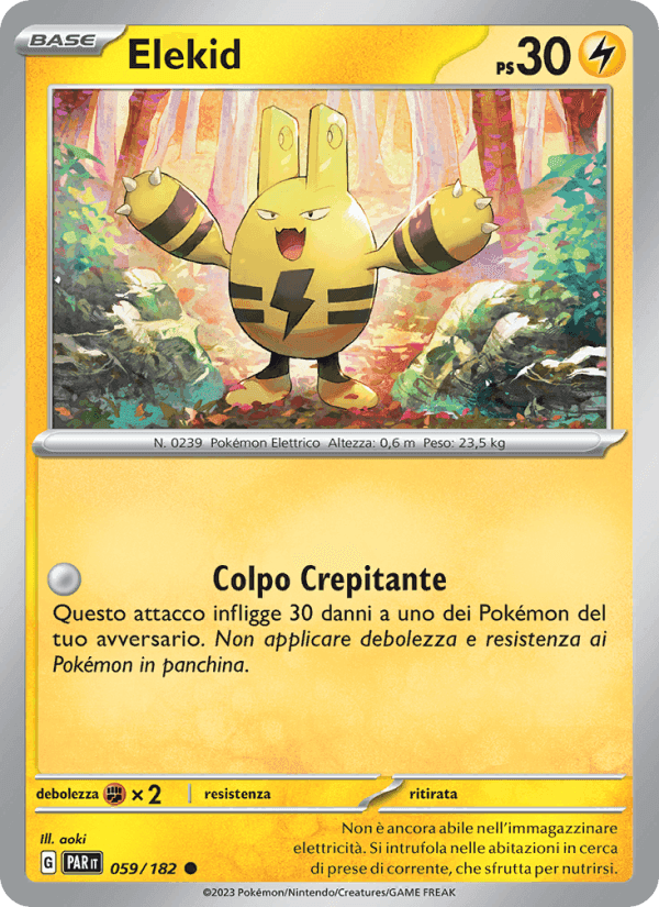 Elekid, carta 059 di Paradosso Temporale