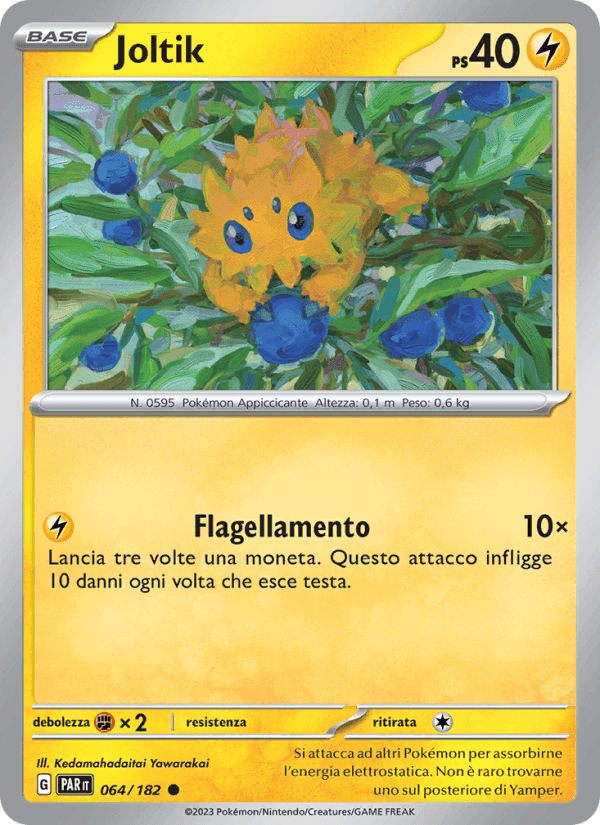 Joltik, card 064 from Paradosso Temporale