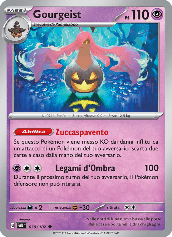Gourgeist, carta 078 di Paradosso Temporale