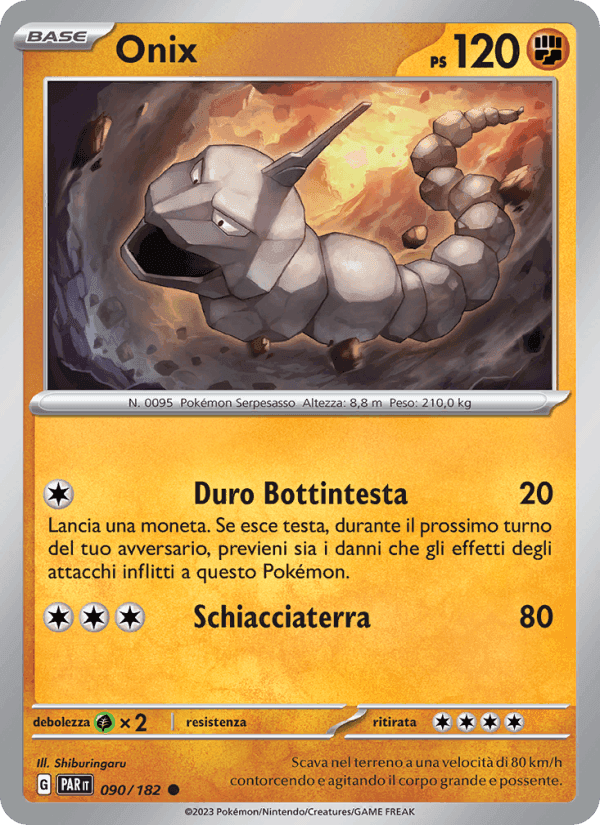 Onix, carta 090 di Paradosso Temporale