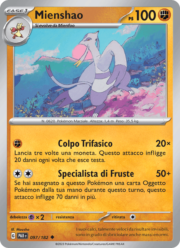 Mienshao, carta 097 di Paradosso Temporale