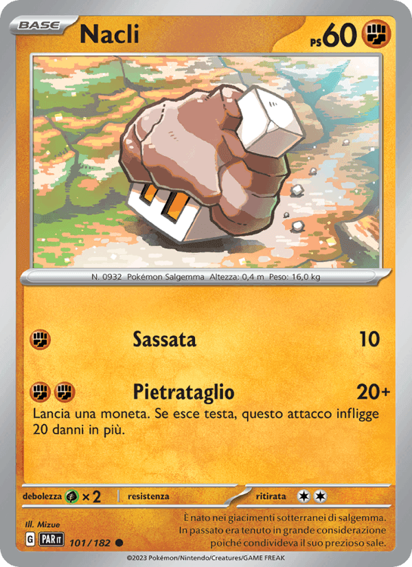 Nacli, carta 101 di Paradosso Temporale