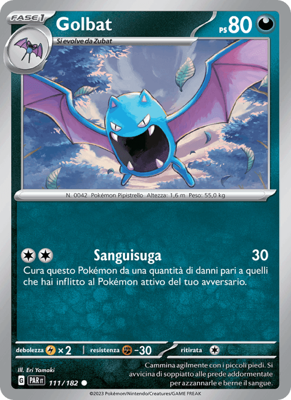 Golbat, carta 111 di Paradosso Temporale