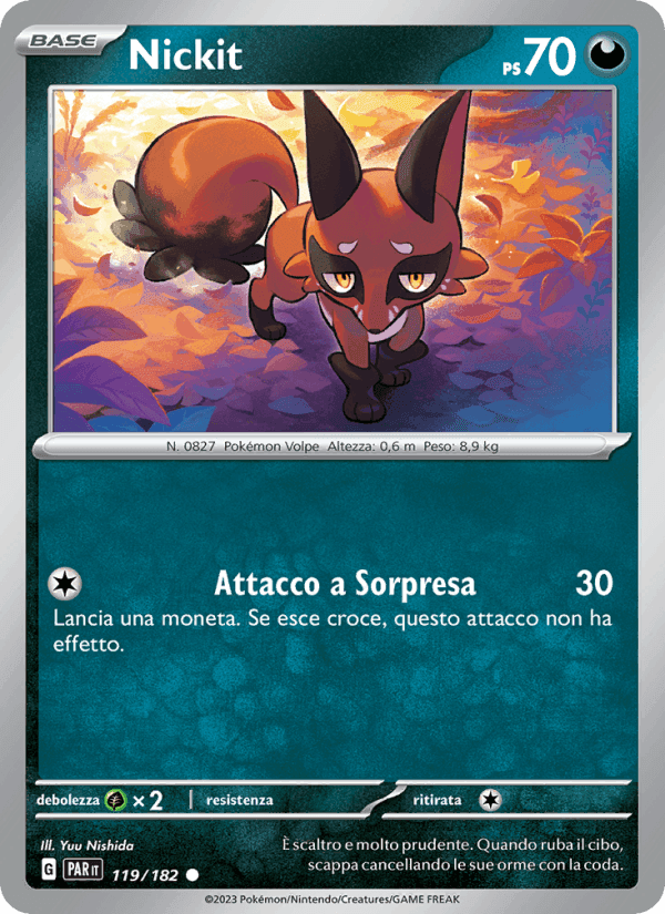 Nickit, carta 119 di Paradosso Temporale