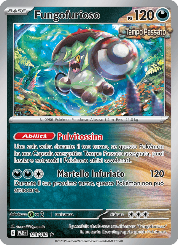 Fungofurioso, carta 123 di Paradosso Temporale