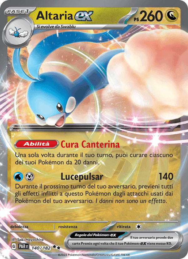 Altaria-ex, carta 140 di Paradosso Temporale