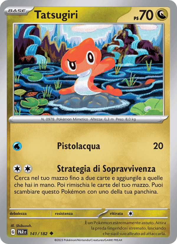 Tatsugiri, carta 141 di Paradosso Temporale