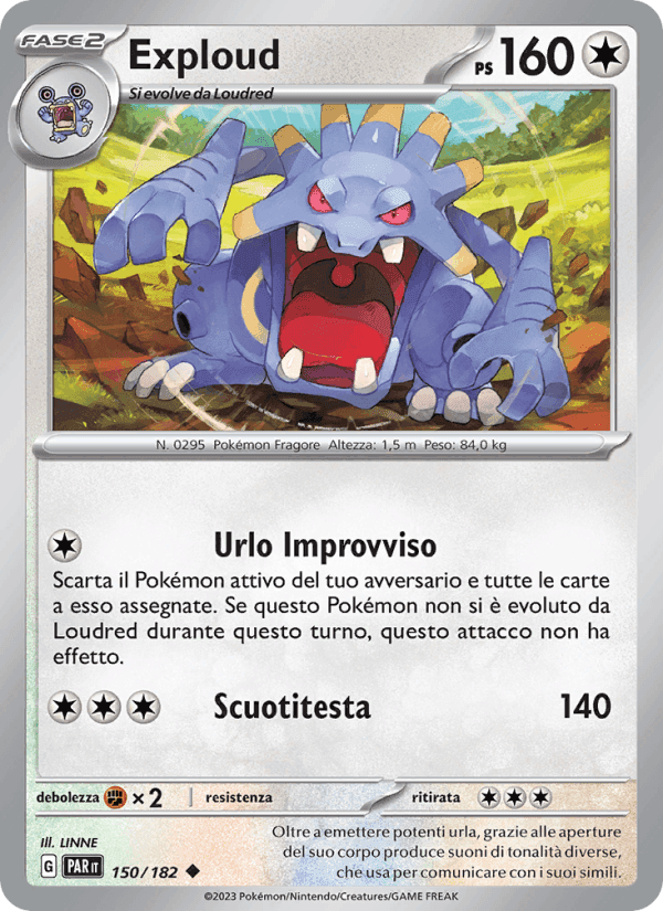 Exploud, carta 150 di Paradosso Temporale
