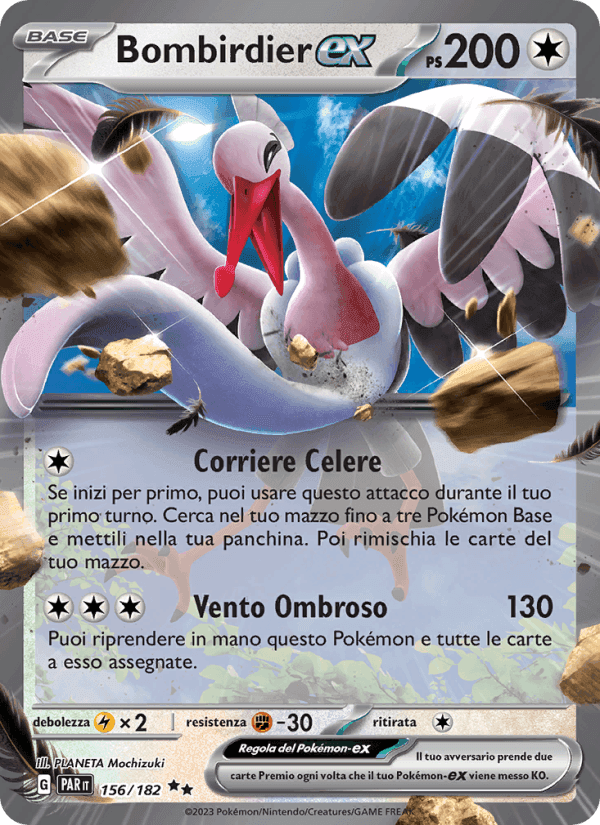 Bombirdier-ex, card 156 from Paradosso Temporale