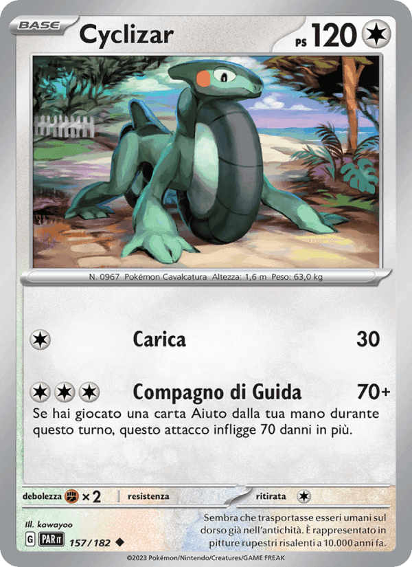 Cyclizar, carta 157 di Paradosso Temporale