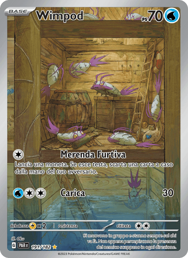 Wimpod, carte 191 de Paradosso Temporale
