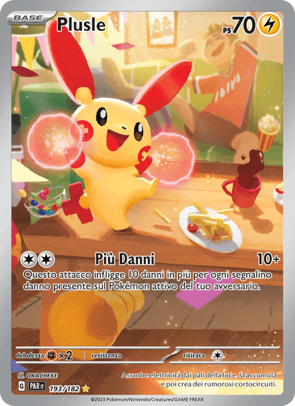 Plusle, carta 193 di Paradosso Temporale