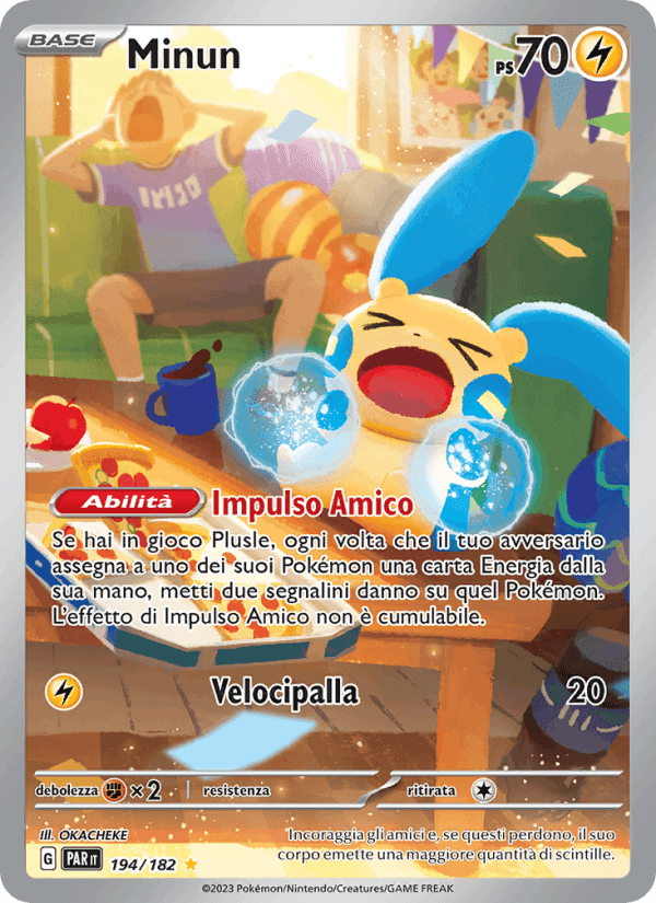 Minun, carta 194 di Paradosso Temporale