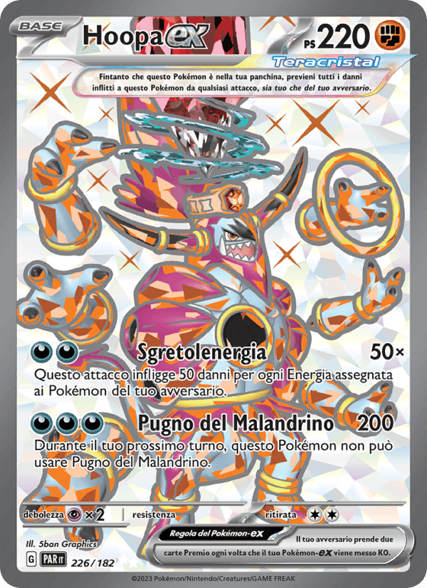 Hoopa-ex, carta 226 di Paradosso Temporale