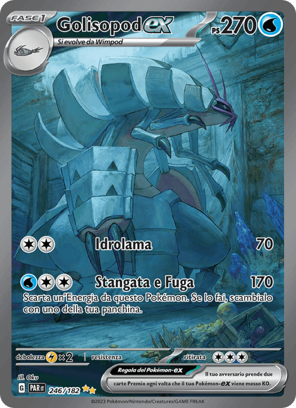 Golisopod-ex, carte 246 de Paradosso Temporale