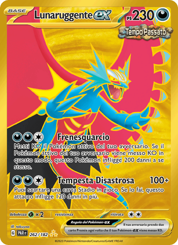 Lunaruggente-ex, carte 262 de Paradosso Temporale