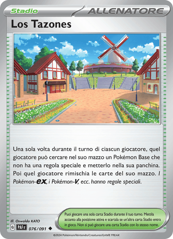 Los Tazones, carta 076 di Destino di Paldea
