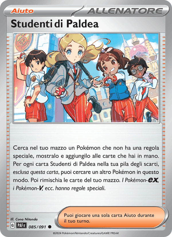 Studenti di Paldea, carta 085 di Destino di Paldea