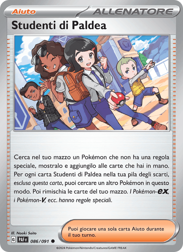 Studenti di Paldea, card 086 from Destino di Paldea