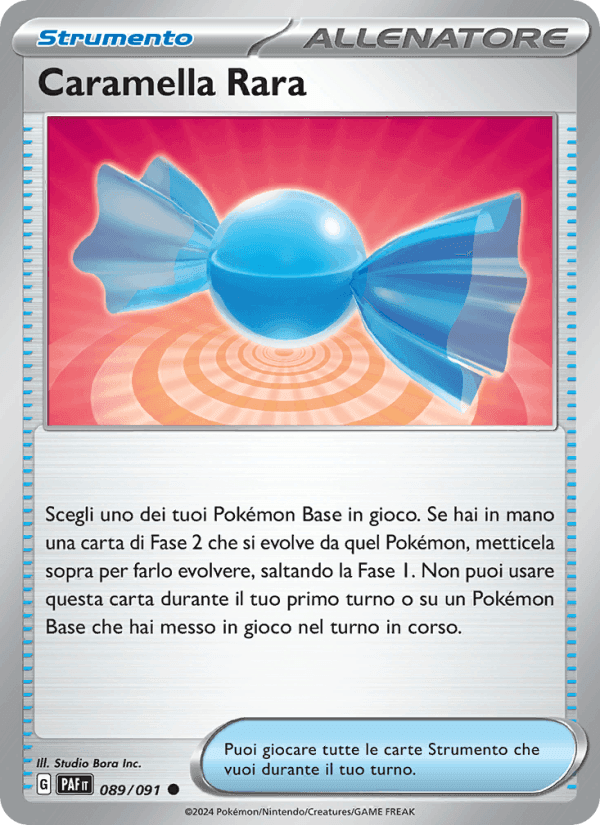 Caramella Rara, carta 089 di Destino di Paldea