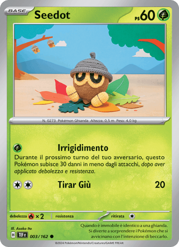 Seedot, carta 003 di Cronoforze