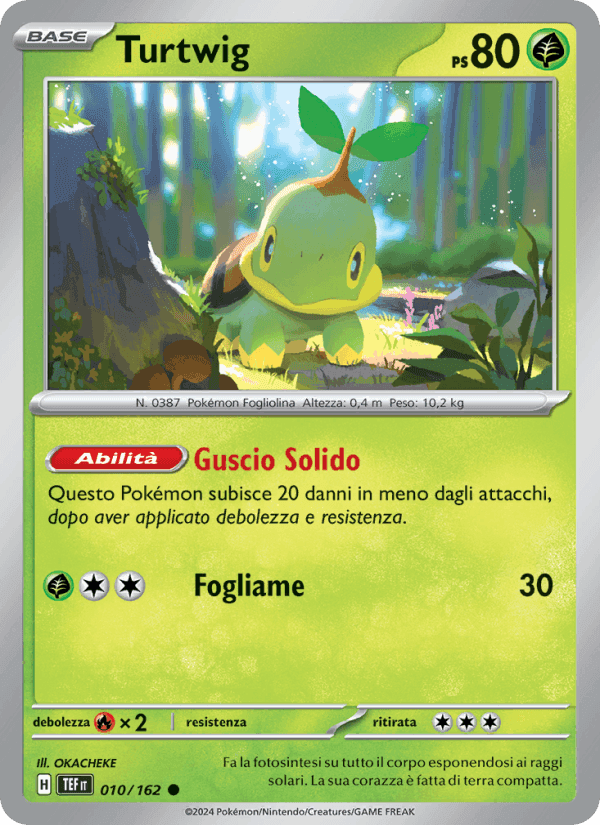 Turtwig, carta 010 di Cronoforze