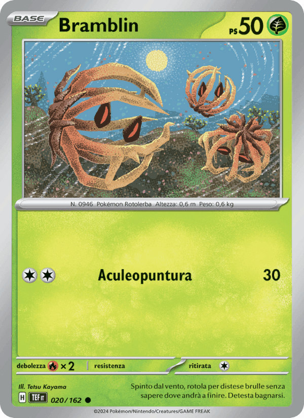 Bramblin, carta 020 di Cronoforze