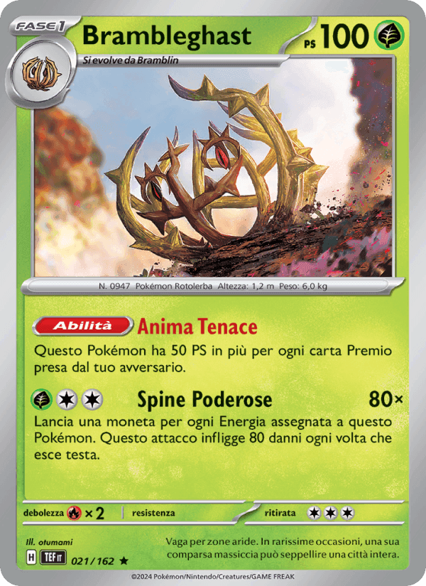 Brambleghast, carta 021 di Cronoforze