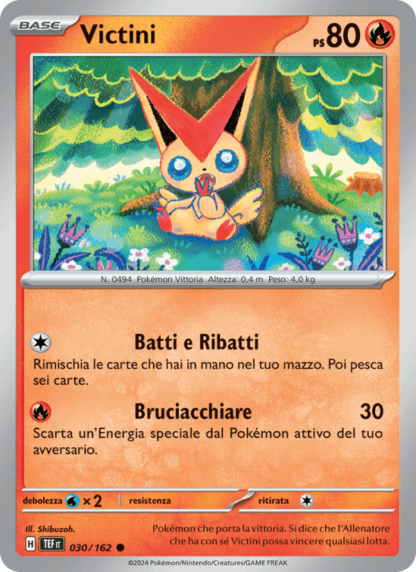 Victini, carte 030 de Cronoforze
