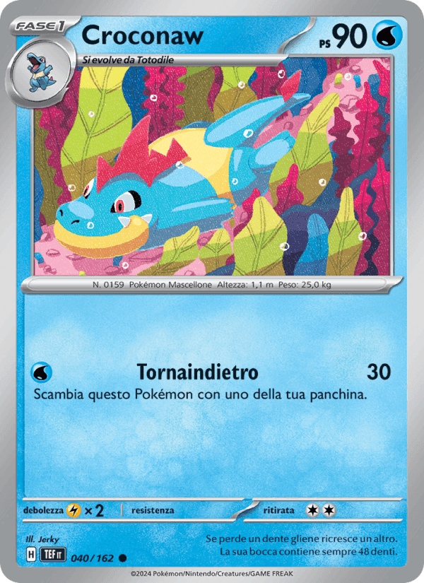Croconaw, carte 040 de Cronoforze