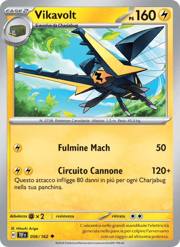 Vikavolt, carta 056 di Cronoforze