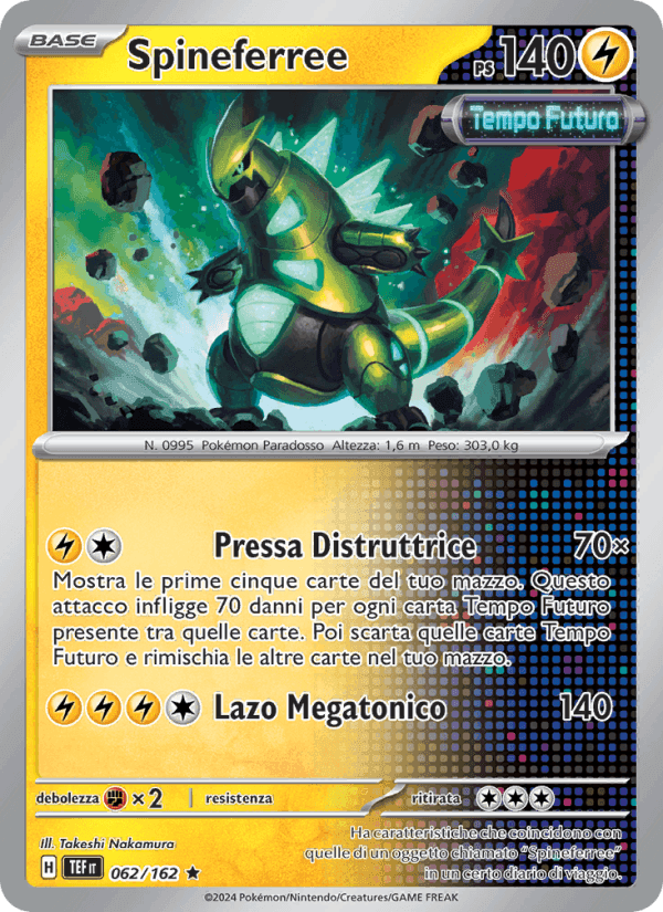 Spineferree, carta 062 di Cronoforze