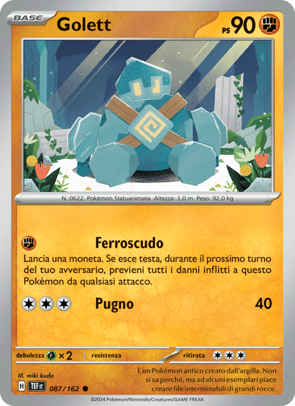 Golett, card 087 from Cronoforze