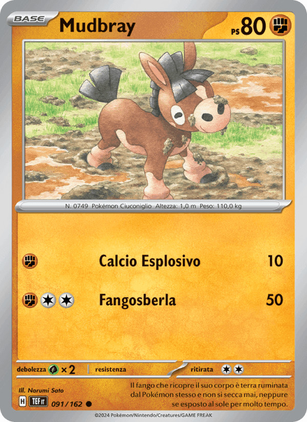 Mudbray, card 091 from Cronoforze