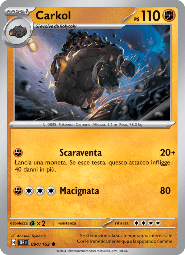Carkol, card 094 from Cronoforze