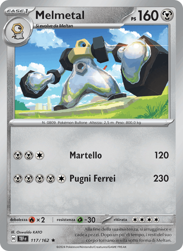 Melmetal, carta 117 di Cronoforze