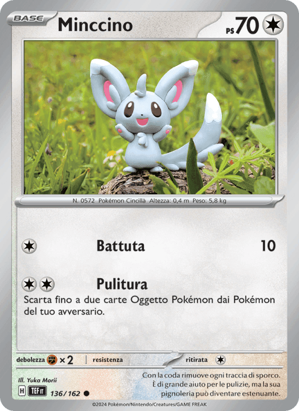 Minccino, carta 136 di Cronoforze