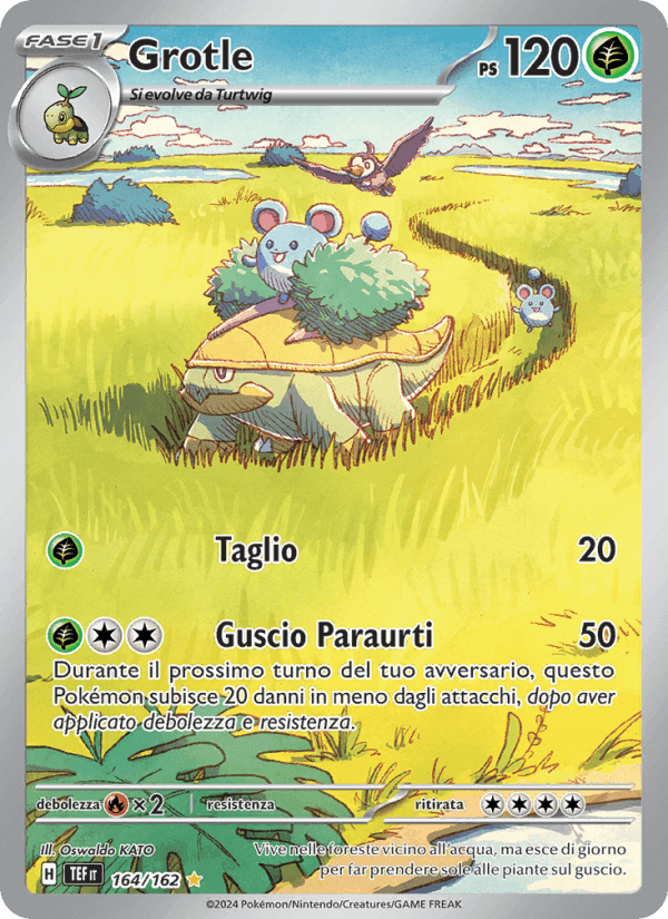 Grotle, carta 164 de Cronoforze