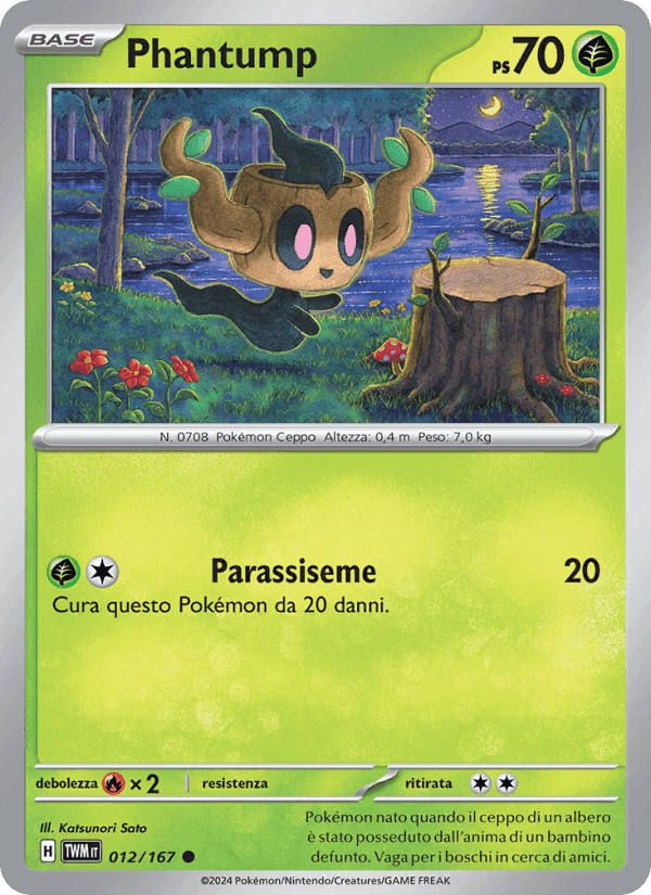 Phantump, carta 012 di Crepuscolo Mascherato
