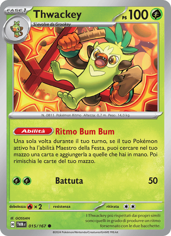 Thwackey, carta 015 di Crepuscolo Mascherato