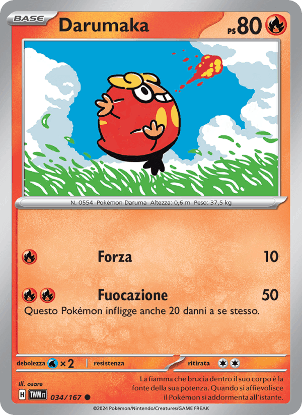 Darumaka, carta 034 di Crepuscolo Mascherato