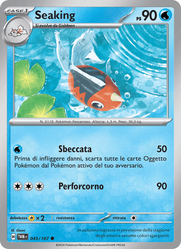 Seaking, carta 045 di Crepuscolo Mascherato