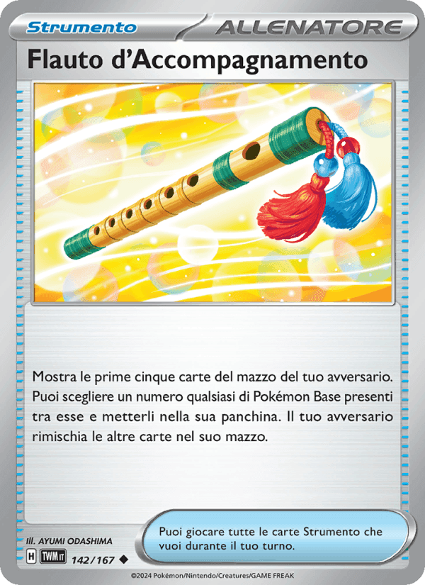 Flauto d'Accompagnamento, card 142 from Crepuscolo Mascherato
