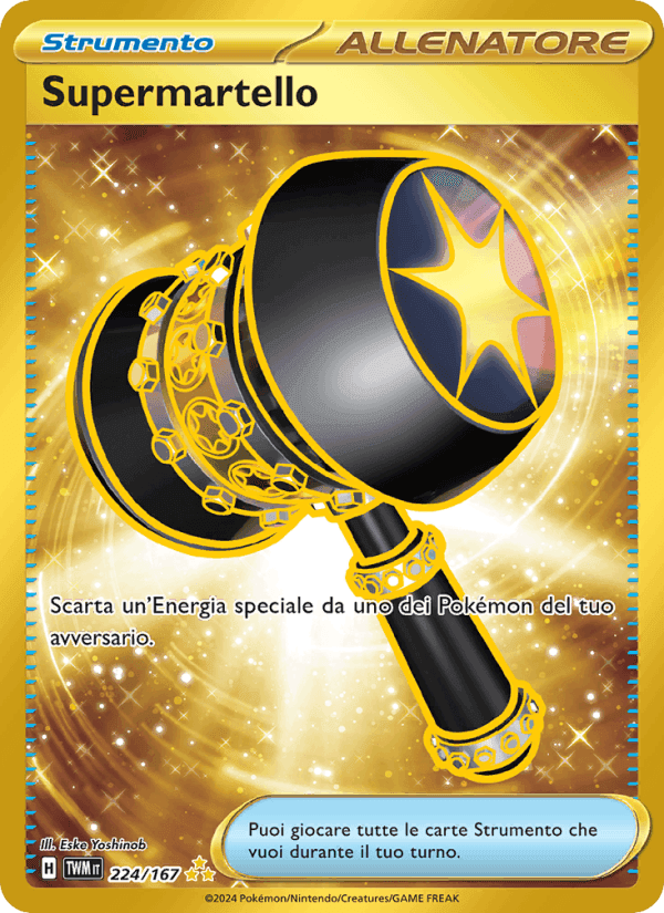 Supermartello, card 224 from Crepuscolo Mascherato