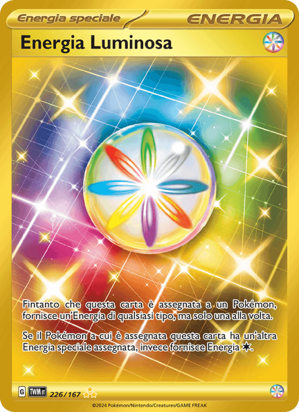 Energia Luminosa, carta 226 di Crepuscolo Mascherato