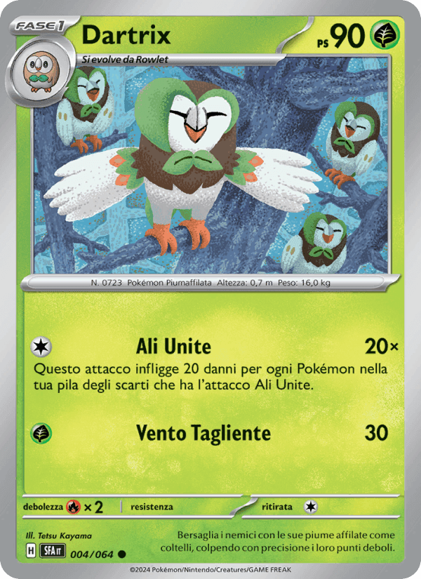 Dartrix, carta 004 di Segreto Fiabesco