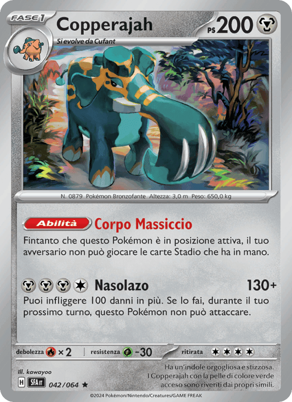 Copperajah, carta 042 di Segreto Fiabesco
