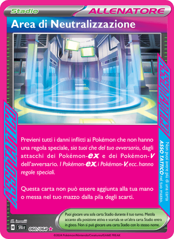 Area di Neutralizzazione, carta 060 di Segreto Fiabesco